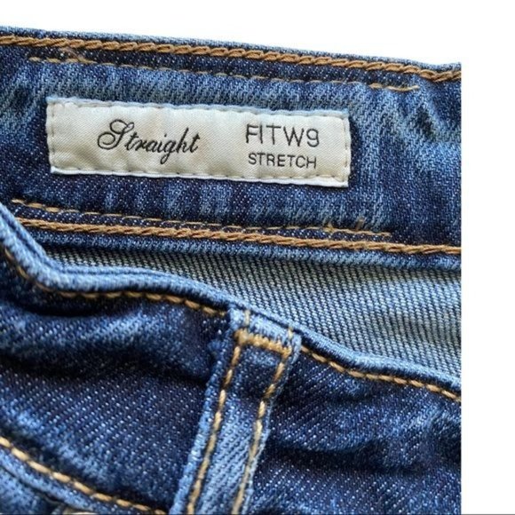 Weekend MaxMara Straight Fit Blue Jeans Size 0 - Picture 4 of 9